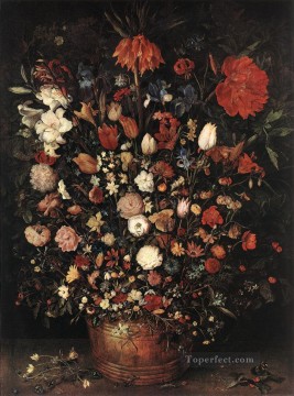 Jan Brueghel el Viejo Painting - El gran ramo de flores Jan Brueghel el Viejo